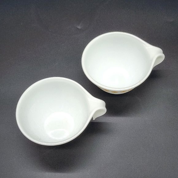 Corning Corelle Butterfly Gold Flat Hook Handle Cups (2) - Picture 2 of 4